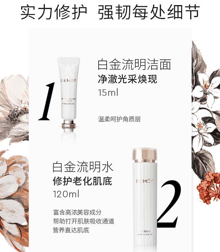 商品CEMOY|澳洲 Cemoy 后花园水乳礼盒,价格¥335,第5张图片详细描述