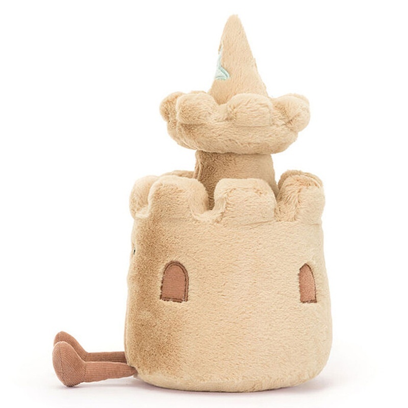 商品Jellycat|Jellycat 米色棉/聚酯纤维趣味沙堡玩偶,价格¥582,第2张图片详细描述