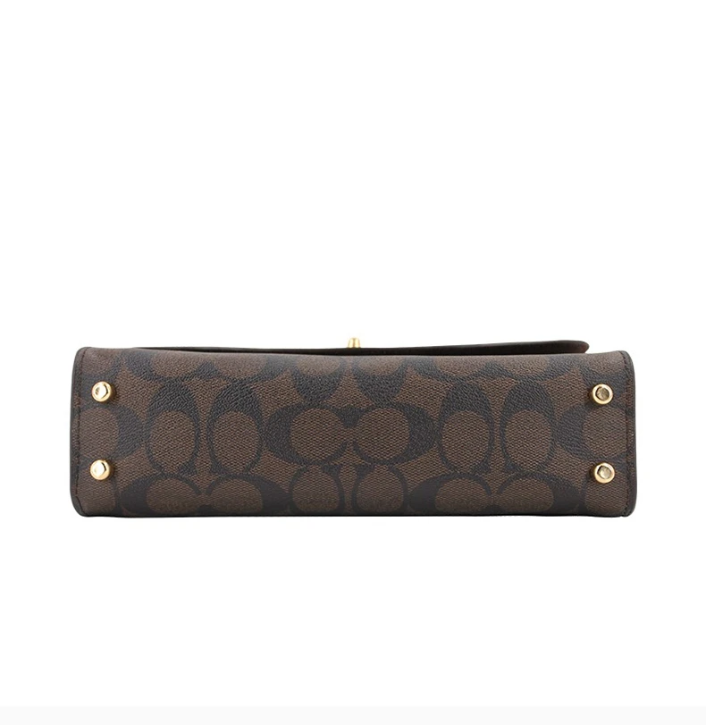 商品Coach|COACH 女士拼色PVC配皮单肩包 C1441IMS5V,价格¥1277,第11张图片详细描述