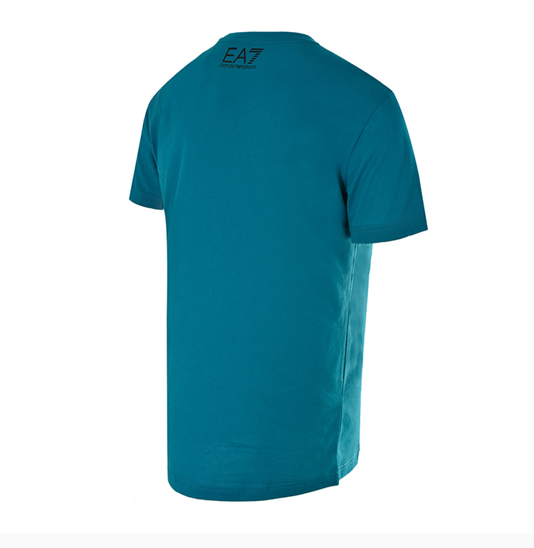 商品Emporio Armani|Emporio Armani 安普里奥 阿玛尼 EA7男士短袖T恤蓝色 3GPT06-J02Z-1522,价格¥429,第7张图片详细描述