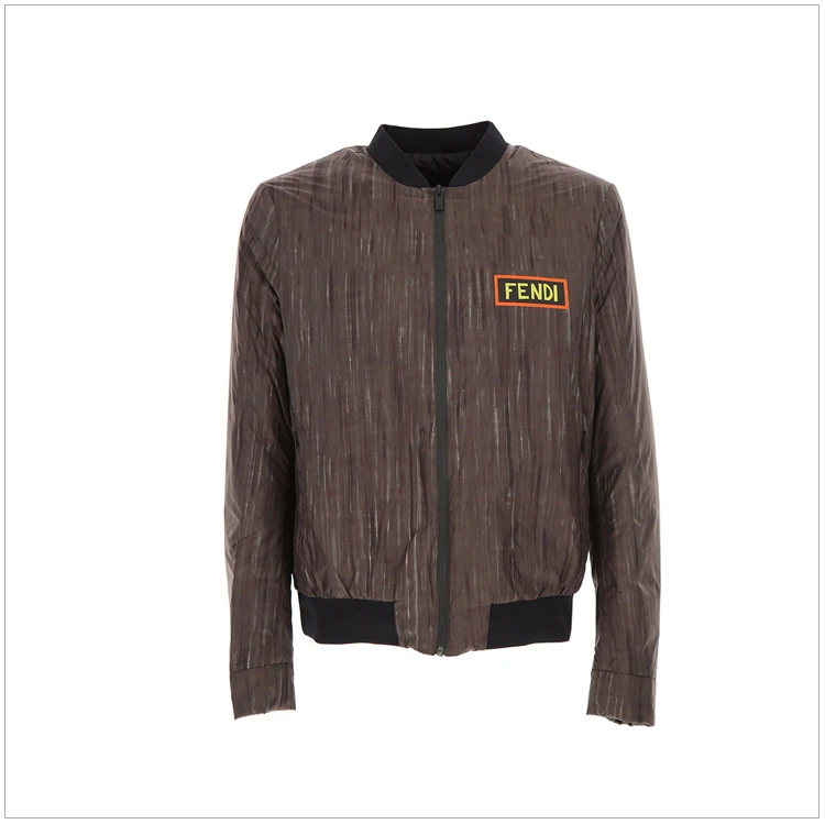 商品[国内直发] Fendi|Fendi 芬迪 男士棉纶咖啡色外套 FAA571-A0DA-F0GME,价格¥7883,第7张图片详细描述