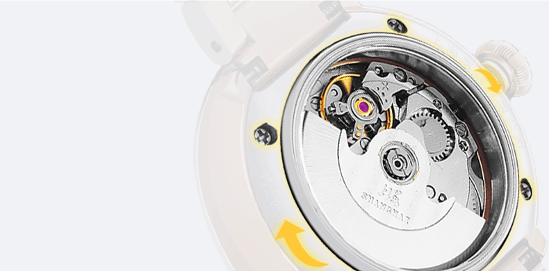 商品[国内直发] SHANGHAI WATCH|国民系列 玲珑 时尚潮流镶钻 自动上链机械女士腕表,价格¥2737,第10张图片详细描述