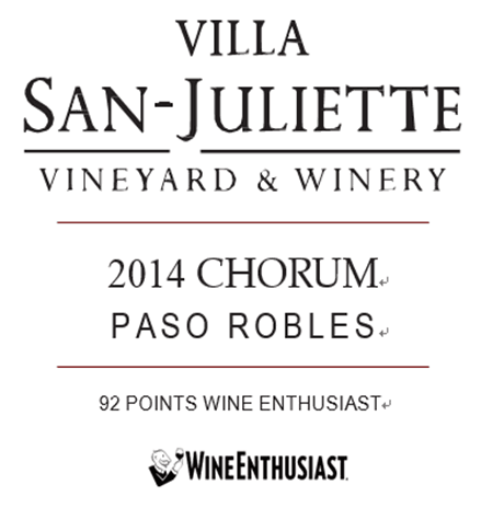 商品[国内直发] Villa San-Juliette|圣朱丽叶珍藏和谐混酿干红葡萄酒 2014 | VSJ Chorum Red Wine 2014 (Paso Robles, CA）,价格¥507,第3张图片详细描述