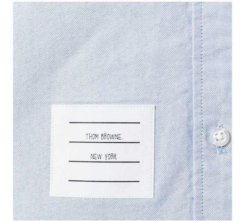 商品Thom Browne|THOM BROWNE 蓝色女士衬衫 FLL005E-00139-480,价格¥1950,第11张图片详细描述