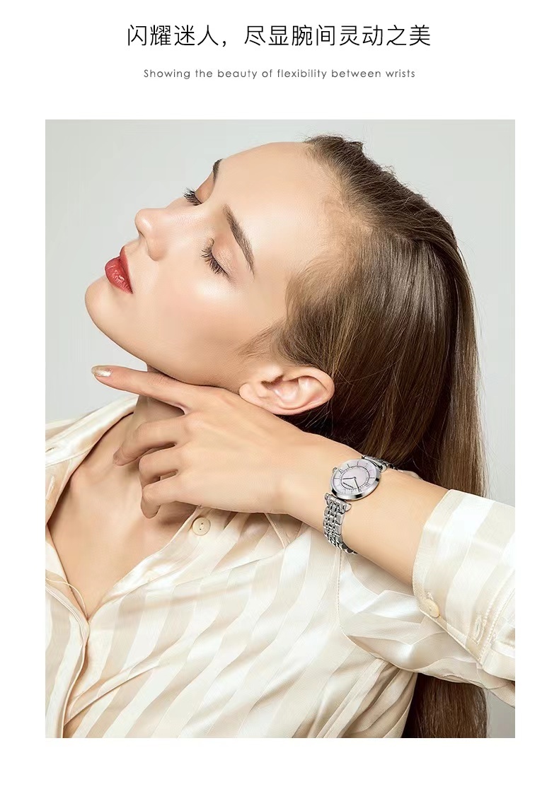 商品[国内直发] Emporio Armani|Armani阿玛尼满天星手表女高级感简约气质星空摩天轮石英表AR1908,价格¥1266,第10张图片详细描述