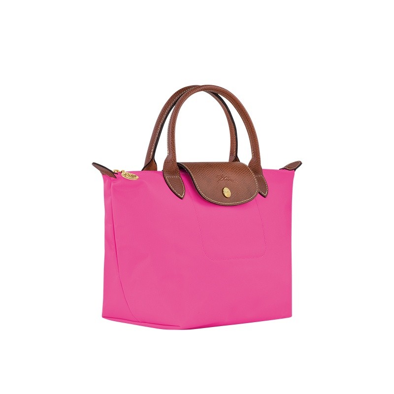 商品Longchamp|longchamps/珑骧 LE PLIAGE ORIGINAL 红色小号短柄帆布购物袋饺子包,价格¥834,第3张图片详细描述