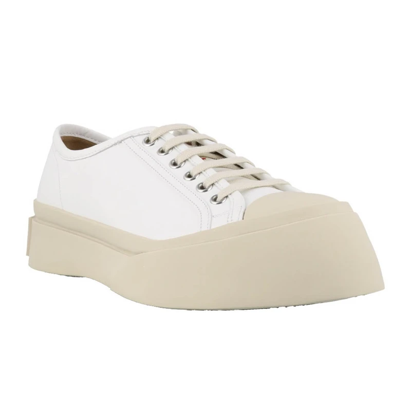 商品Marni|MARNI 玛尼 女士白色运动鞋 SNZW003020-P2722-00W01,价格¥3857,第4张图片详细描述