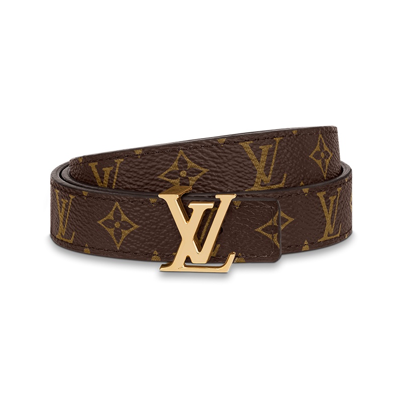 商品Louis Vuitton|LV/路易威登 24年款 女士棕色老花图案帆布双面腰带20mm,价格¥3182,第3张图片详细描述