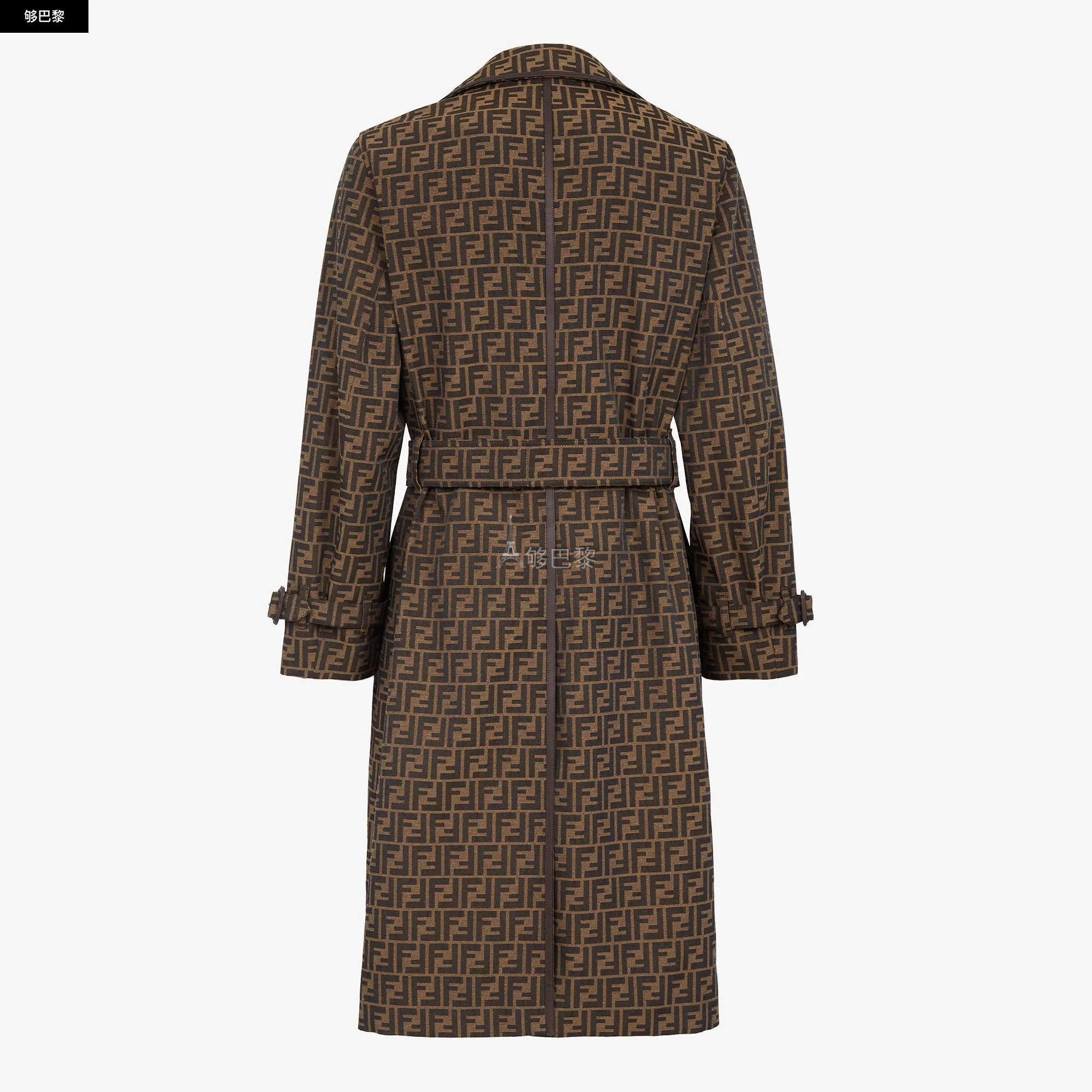 商品Fendi|【预售】 芬迪 25春夏 男士 风衣 Trench Coat FF0671AL5WF1440 ,价格¥39325,第4张图片详细描述