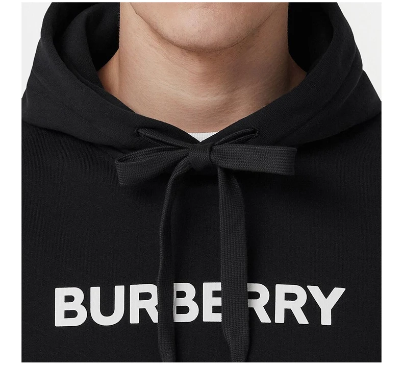 商品Burberry|BURBERRY 黑色男士卫衣/帽衫 8055318,价格¥2888,第7张图片详细描述