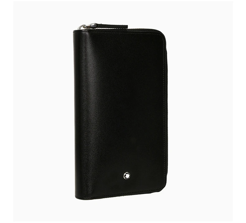 商品MontBlanc|MONT BLANC 黑色男士手拿包 118304,价格¥1858,第2张图片详细描述