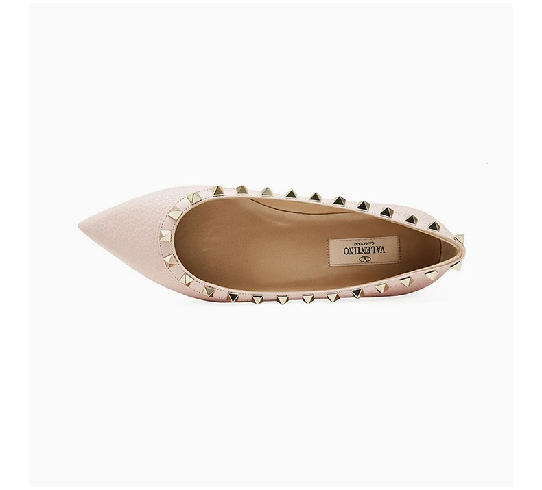 商品Valentino|VALENTINO 女士粉色便鞋 SW2S0403-VCE-W34,价格¥3358,第7张图片详细描述