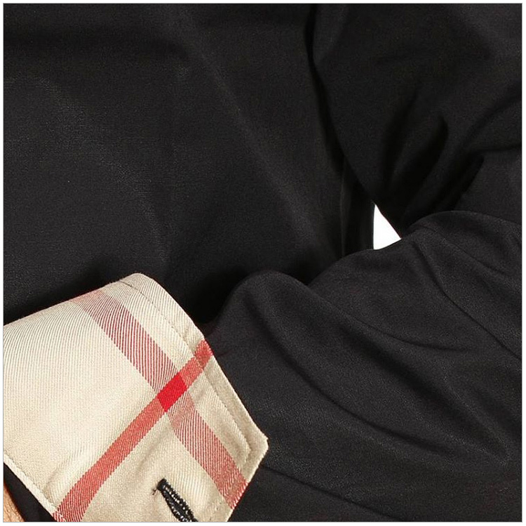 商品Burberry|Burberry 博柏利 男士黑色棉质长袖衬衫 3991162,价格¥1087,第21张图片详细描述