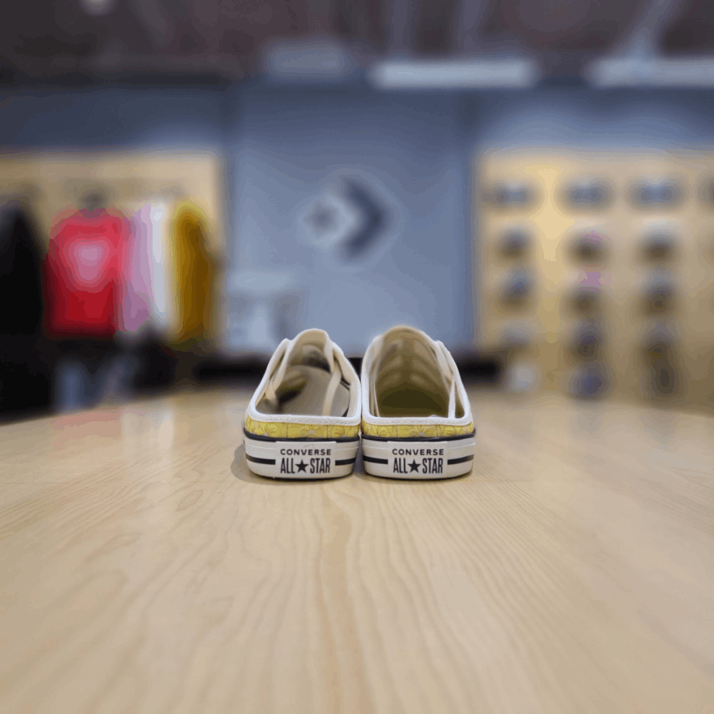商品【预售商品15天发货】 Converse|【韩国直邮|包邮包税】匡威 CHUNK TAYLOR ALL STAR DAINTY MULE 全明星 DANTY MULE 帆布鞋 CTAS DAINTY MULE SLTAS DAINTY MULE SLIP EGRET/LT ZITRON 570583C,价格¥353,第5张图片详细描述