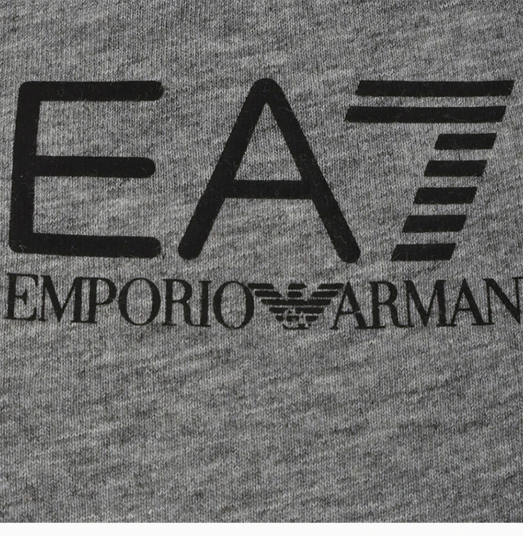 商品Emporio Armani|EMPORIO ARMANI 灰色男士T恤 3GPT06-J02Z-3905,价格¥380,第8张图片详细描述