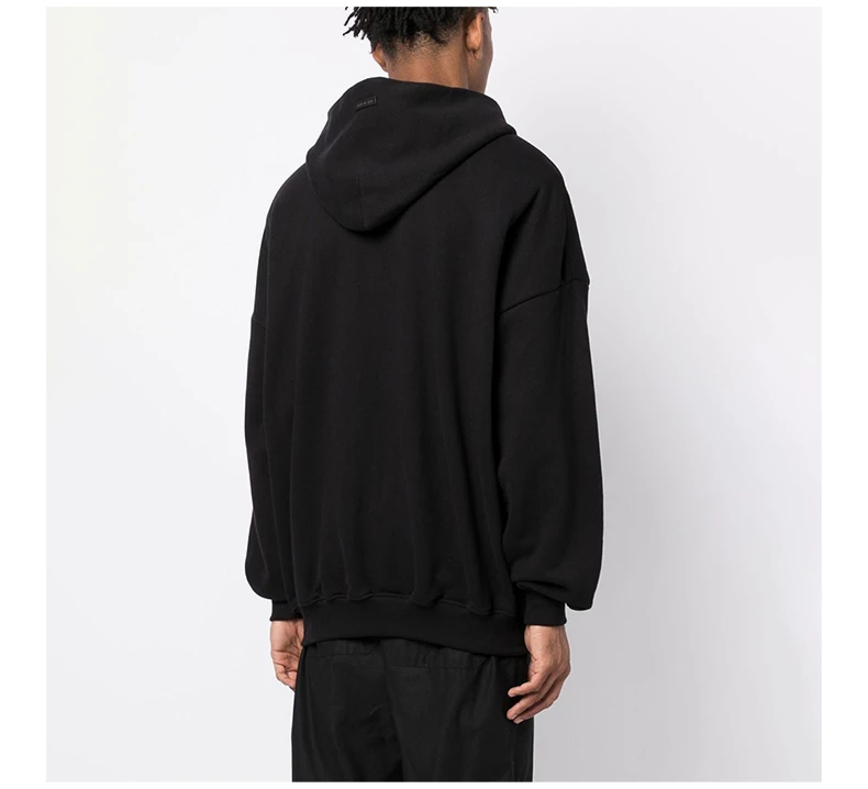 商品[国内直发] Fear of god|FEAR OF GOD 黑色男士卫衣/帽衫 FGE50025FLC-001,价格¥6113,第6张图片详细描述