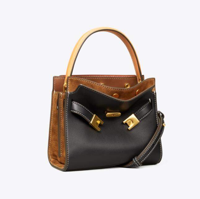 商品Tory Burch|汤丽柏琦TB Lee Radziwill 牛皮迷你女款（香港仓发货）,价格¥3972,第1张图片详细描述