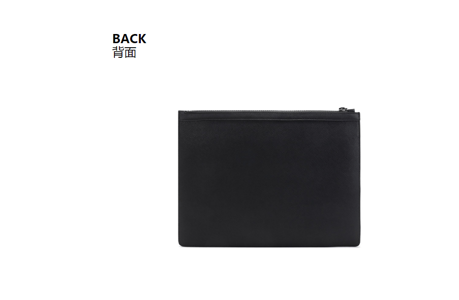 商品Bally|巴利 男士涂层再生牛皮革手拿包黑白条纹BHALDEN.MY-6238955（澳门仓发货）,价格¥2217,第3张图片详细描述