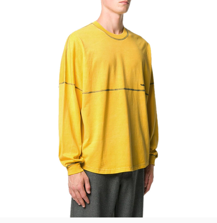 商品[国内直发] Ambush|AMBUSH 男士黄色卫衣 BMAB001-F20JER001-1800,价格¥1514,第5张图片详细描述