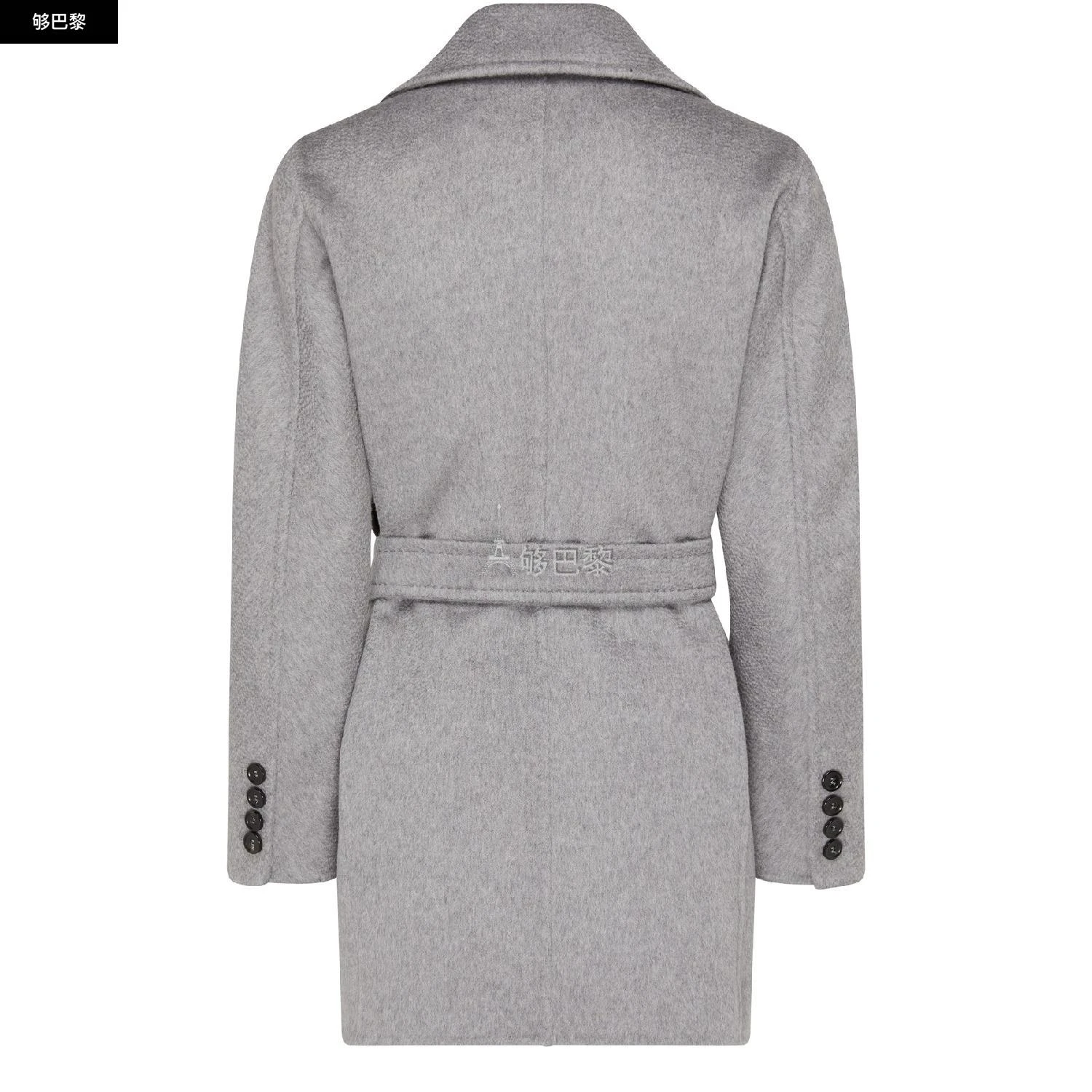 商品Max Mara|【特惠8.7折】包邮包税【预售7天发货】 MAX MARA 女士 大衣 Ragusa 短款外套  2310860339600 MAXG99JXGRY,价格¥24021,第6张图片详细描述