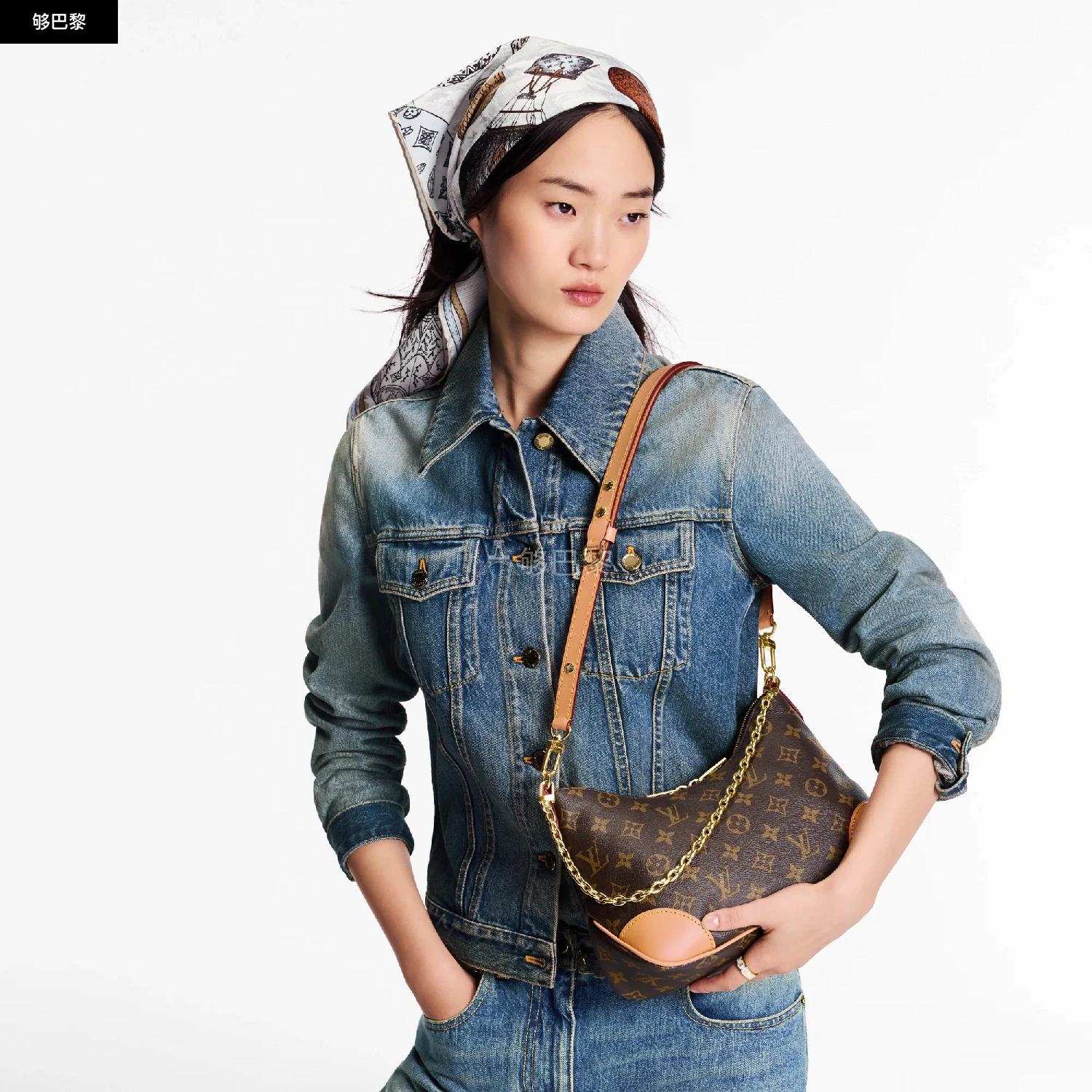 商品Louis Vuitton|【预售】 LV路易威登 25秋冬 女士 单肩包 BOULOGNE 手袋 M45832 ,价格¥22239,第4张图片详细描述