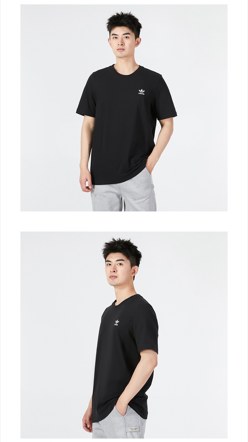 商品[国内直发] Adidas|ESSENTIAL TEE男士运动休闲短袖T恤,价格¥204,第3张图片详细描述