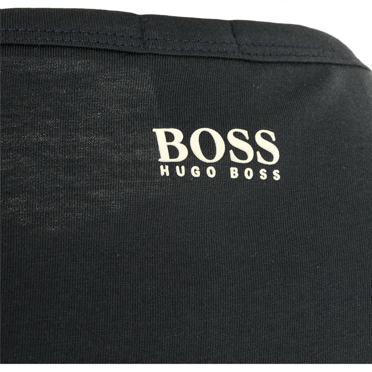 商品[国内直发] Hugo Boss|Hugo Boss 雨果博斯 男士休闲短袖深蓝色棉 TEEOS-50323993-410,价格¥365,第5张图片详细描述