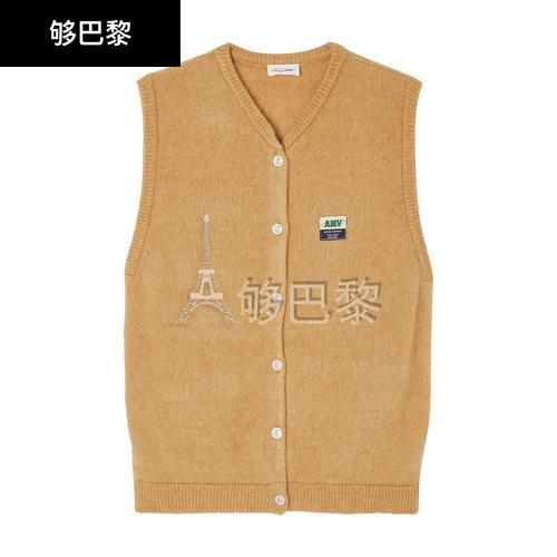 商品American Vintage|【特惠9.0折】包邮包税【预售7天发货】 AMERICAN VINTAGE 23秋冬 女士 针织衫 Vitow 羊毛衫 AMVXCJV6BRW,价格¥1681,第3张图片详细描述