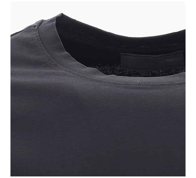 商品Prada|Prada 普拉达 男士黑色长袖T恤 UJL565-1UOR-F0002,价格¥3203,第3张图片详细描述