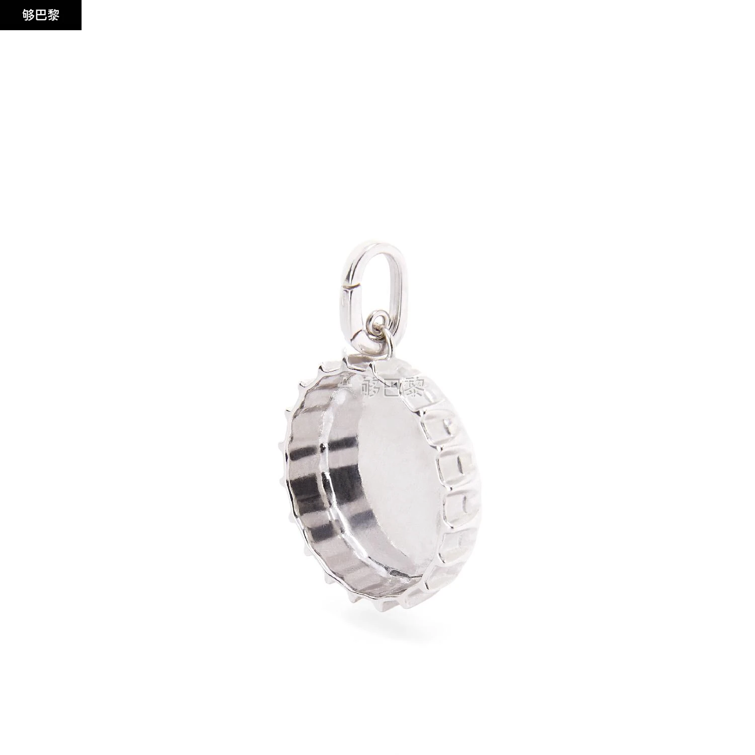 商品Loewe|【预售】 罗意威 25春夏 女士 吊坠 银质珐琅 LOEWE 瓶盖吊坠 J621232X01-9330 ,价格¥4343,第6张图片详细描述