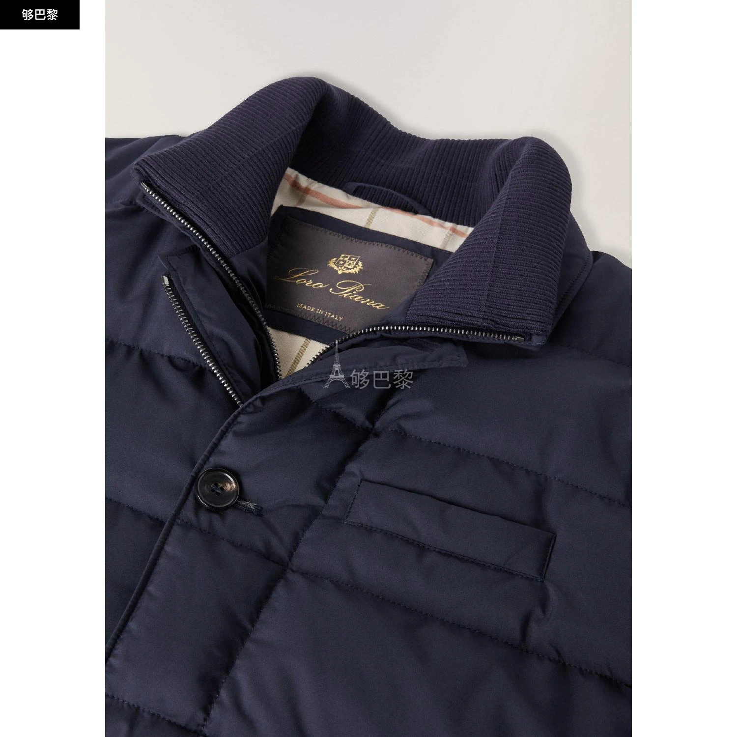 商品Loro Piana|【预售】 24秋冬 男士 羽绒服 Nama Jacket FAN3988_WH52,价格¥28459,第5张图片详细描述