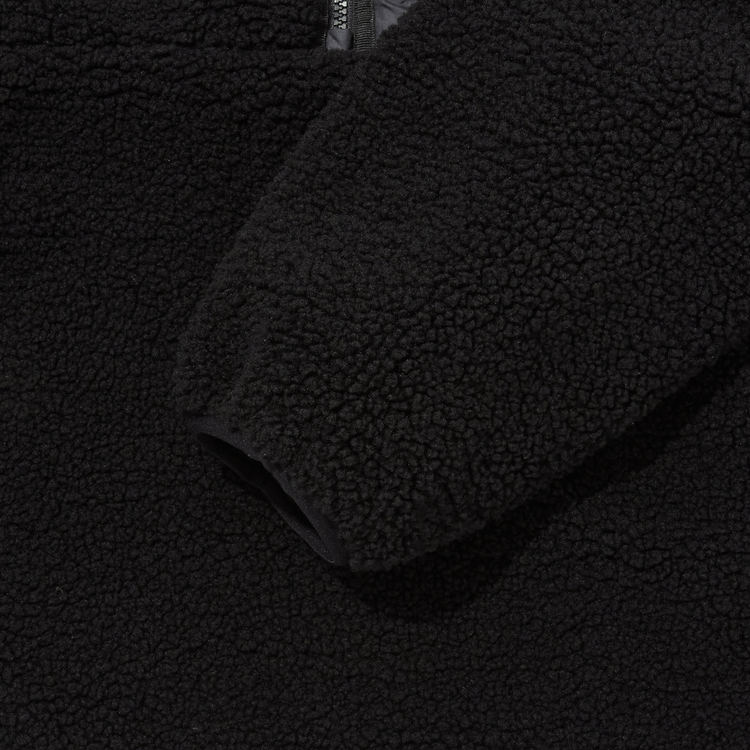商品The North Face|【Brilliant|北面特惠】北面Play 绿色双面抓绒夹克 PLAY GREEN RVS FLEECE ANORAK BLACK NJ4FP56A,价格¥827,第7张图片详细描述