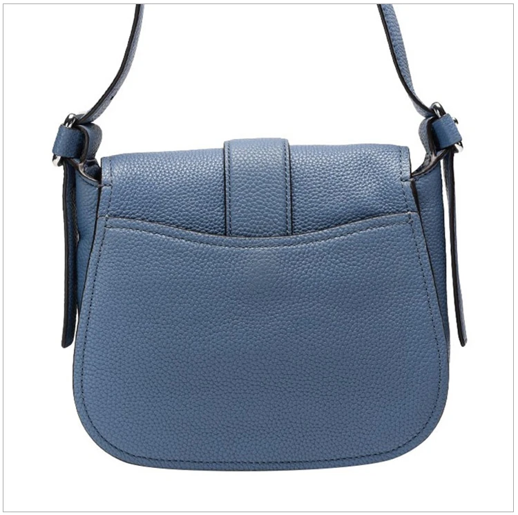 商品Michael Kors|Michael Kors 迈克高仕 蓝色牛皮女士挎包 30H6SUZM3L-Denim,价格¥1704,第9张图片详细描述