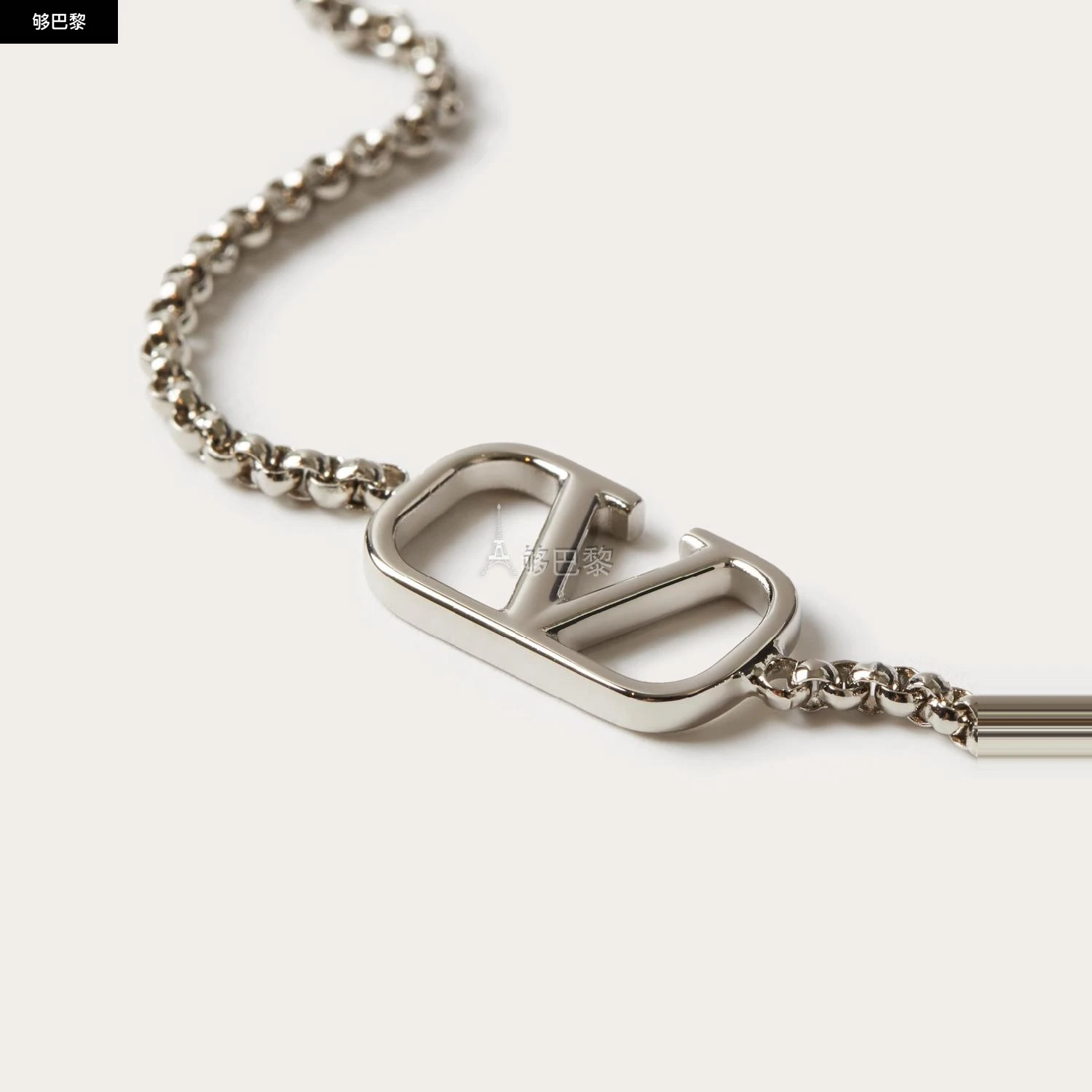 商品Valentino|【预售】 华伦天奴 25春夏 男士 手链 BRACELET VLOGO SIGNATURE EN MÉTAL 4Y2J0N40MET_172 ,价格¥2583,第4张图片详细描述