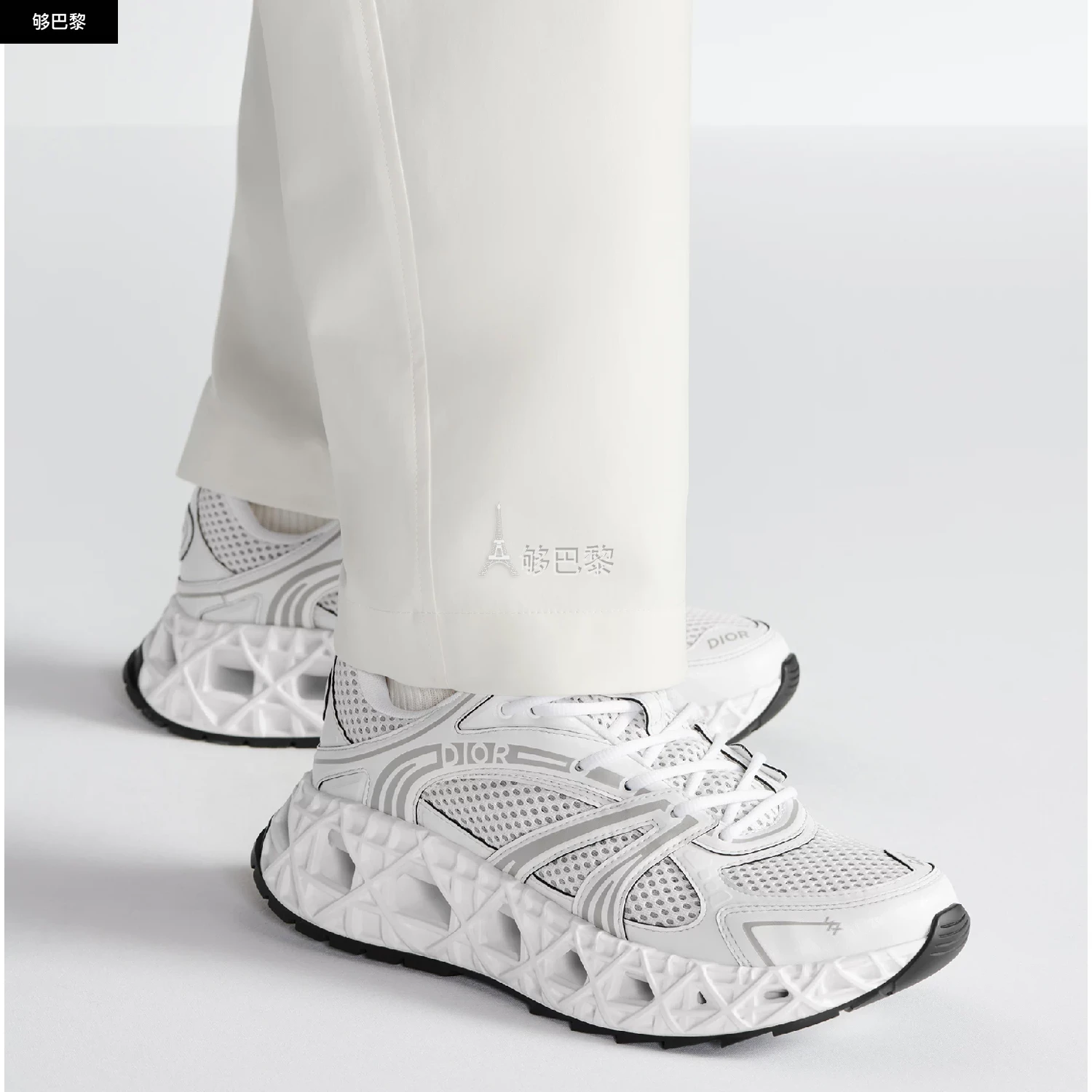 商品Dior|【预售】 迪奥 25春夏 男士 休闲运动鞋 B35 NXXT 运动鞋 3SN323ZCY_H068,价格¥10182,第4张图片详细描述