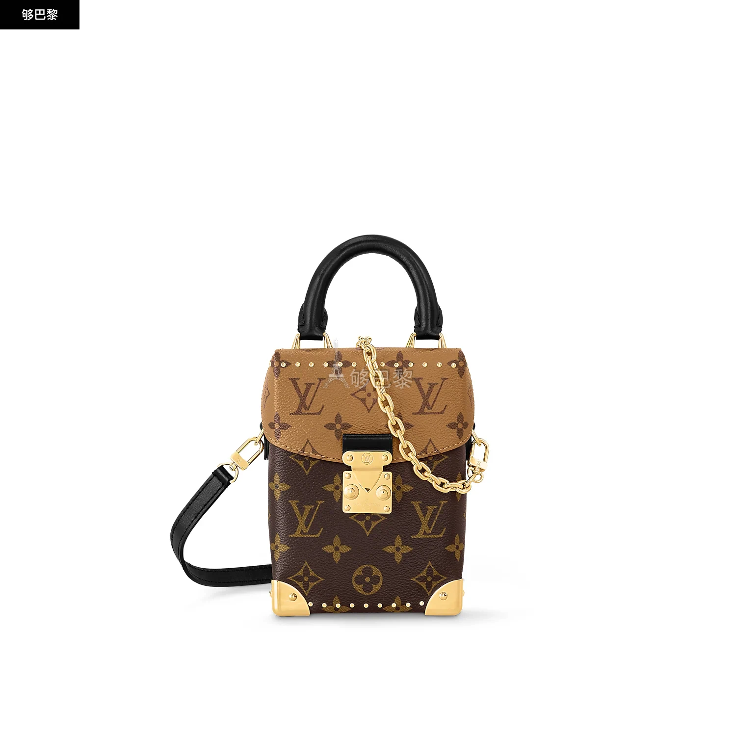 商品Louis Vuitton|【预售】 LV路易威登 25春夏 女士 单肩包 CAMERA BOX 手袋 M82465 ,价格¥32075,第3张图片详细描述