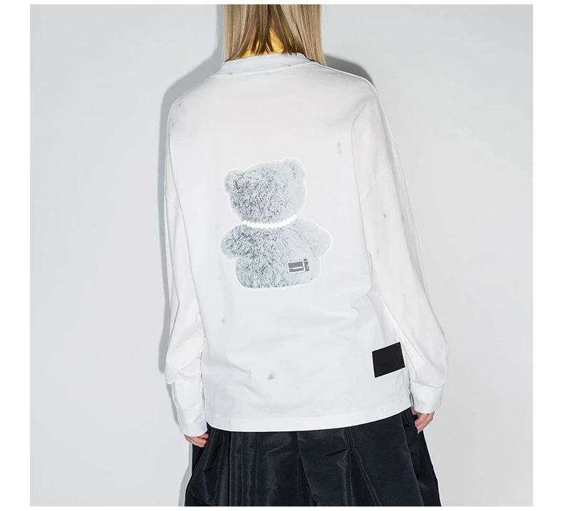 商品We11done|WE11DONE 白色女士卫衣/帽衫 WD-TT9-20-116-U-WH,价格¥1352,第6张图片详细描述