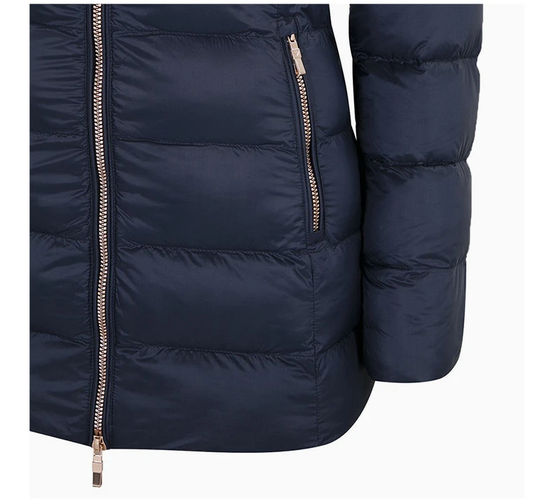 商品Emporio Armani|EMPORIO ARMANI 海军蓝色女士大衣 6ZTK01-TN01Z-1554,价格¥1283,第8张图片详细描述