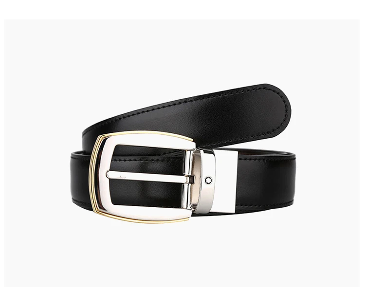 商品MontBlanc|Mont Blanc 万宝龙 男士牛皮商务腰带 111081,价格¥1522,第11张图片详细描述