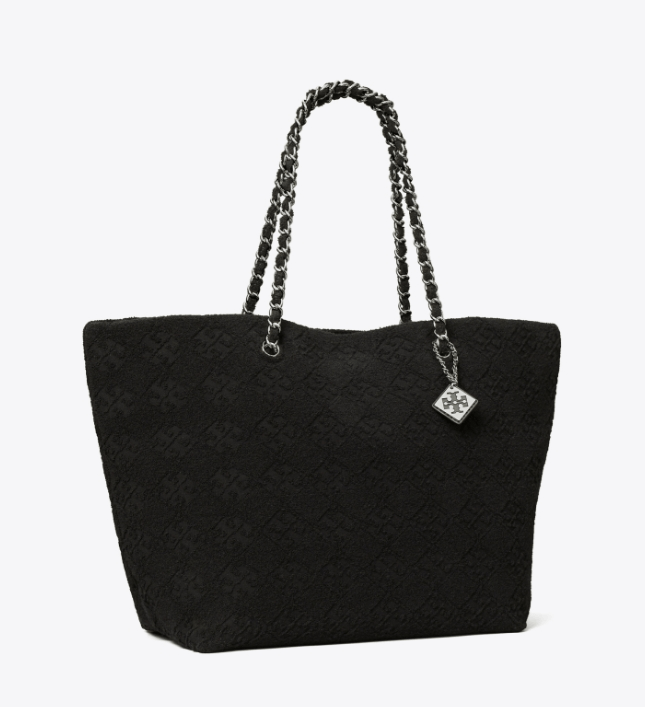 商品Tory Burch|汤丽柏琦Ella 织物链条单肩托特包（香港仓发货）,价格¥2917,第10张图片详细描述