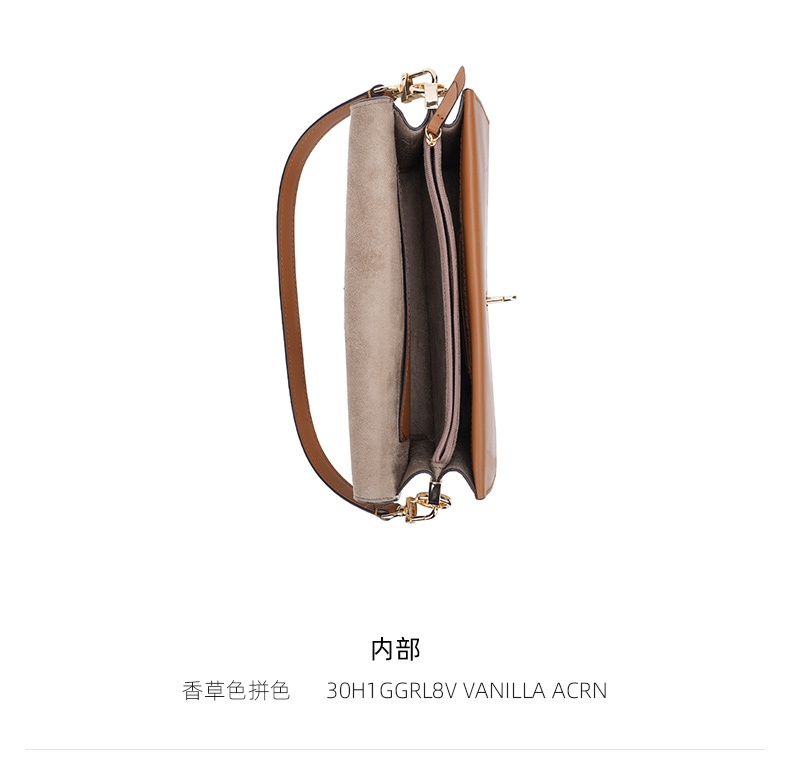 商品Michael Kors|迈克高仕专柜小号女士PVC配皮单肩斜挎包,价格¥2286,第6张图片详细描述