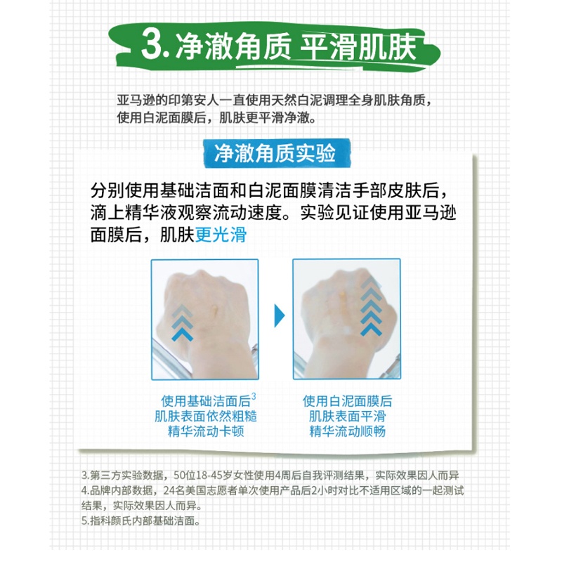 商品[国内直发] Kiehl's|科颜氏亚马逊白泥面膜14ml*2（促销品）,价格¥110,第5张图片详细描述
