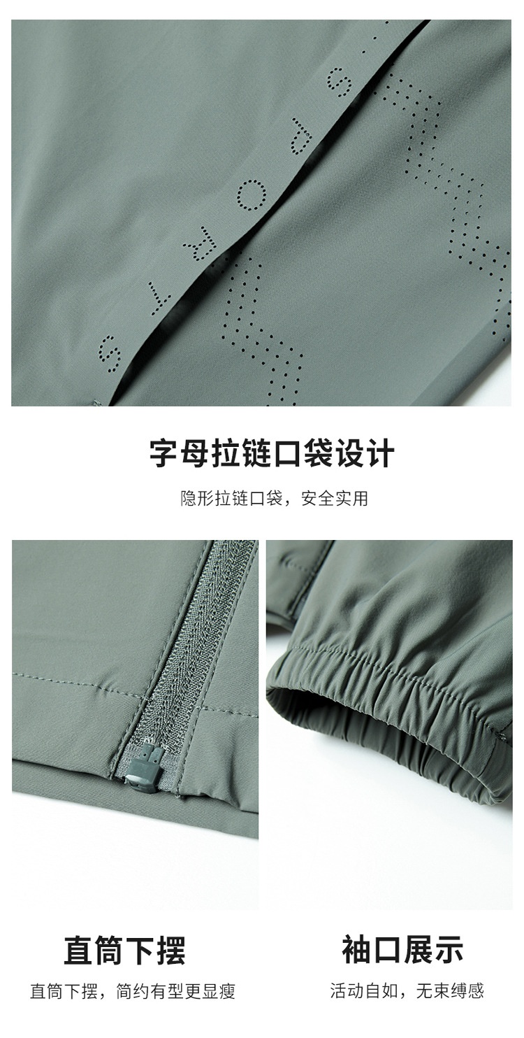商品[国内直发] GLENVINTEN|2023新款高端男士防晒衣户外冰丝防水速干衣抗紫外线透气皮肤风衣,价格¥332,第24张图片详细描述