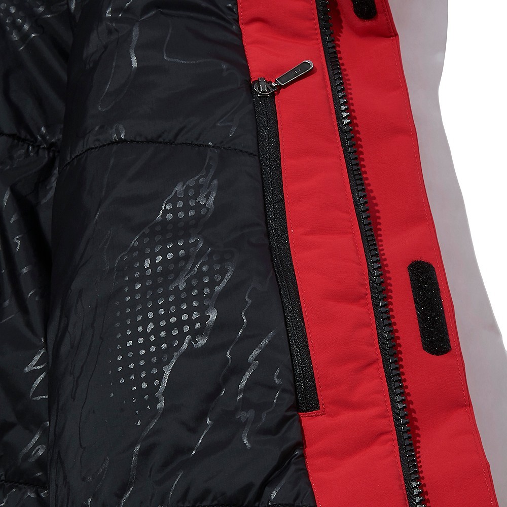商品【夏休延期至7月底发货】 The North Face|【Brilliant|包邮包税】北面 户外运动 滑雪服 M'S SNOW DAY SKI JACKET 保暖棉服 红黑两色,价格¥2113,第15张图片详细描述