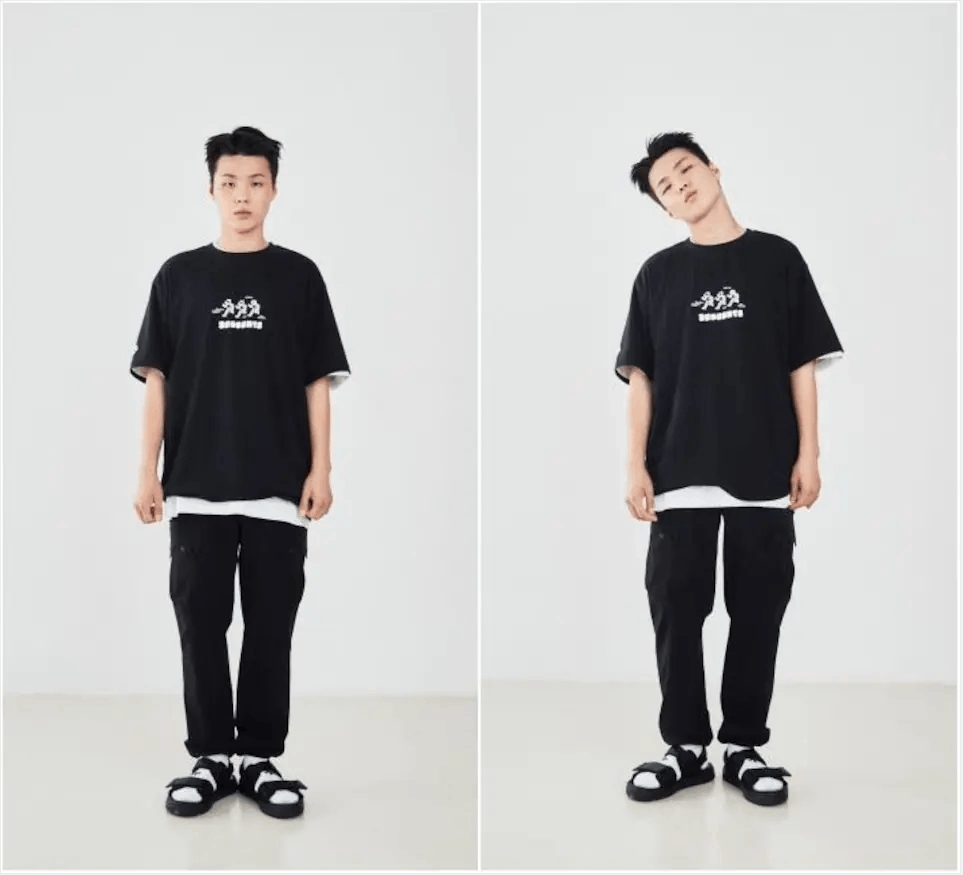 商品DESCENTE|【享贝家】DESCENTE 迪桑特 卡通图案短袖T恤 白色 SM323OTS71-WHT（现采购商品，下单后12天内发货）,价格¥377,第7张图片详细描述