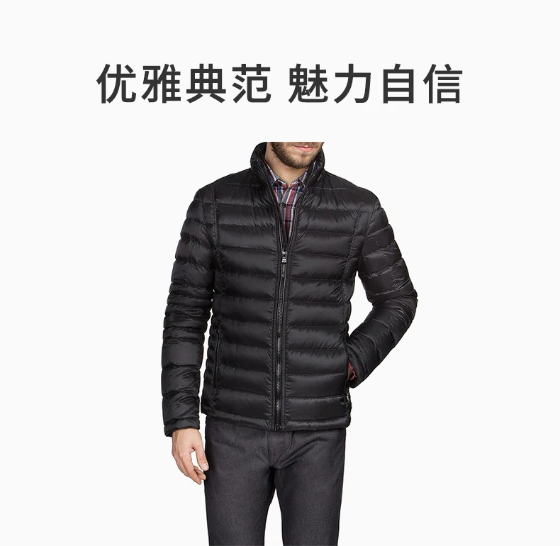 商品Hugo Boss|HUGO BOSS 男士黑色棉服 DAMPAN2-50270924-001,价格¥1558,第1张图片详细描述