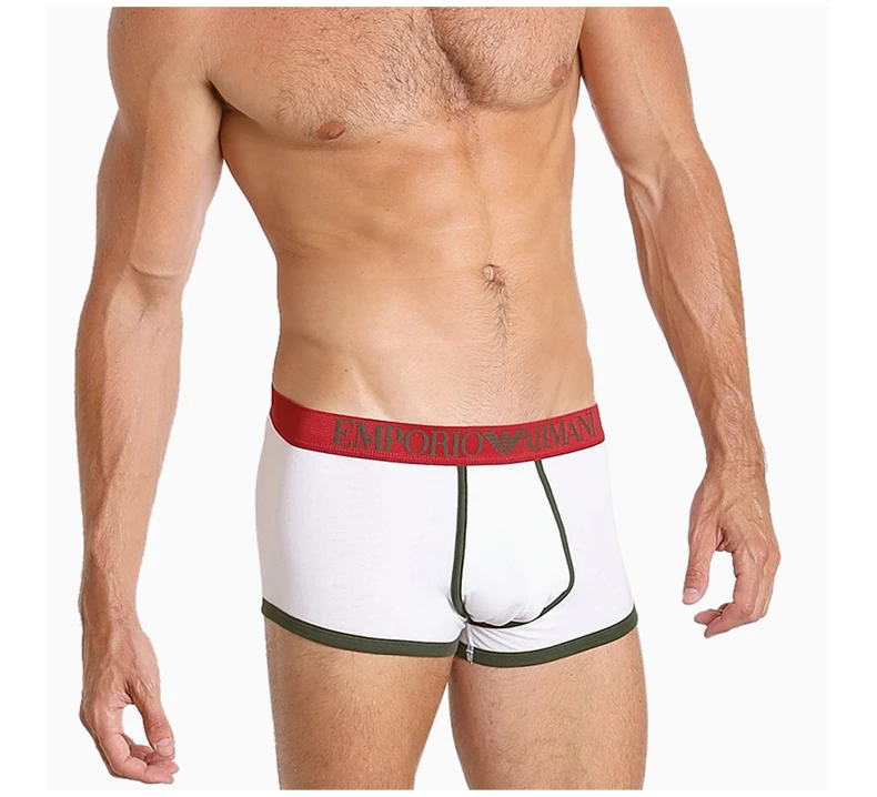 商品[国内直发] Emporio Armani|EMPORIO ARMANI 白色男士内裤 111866-5A510-00010,价格¥382,第5张图片详细描述
