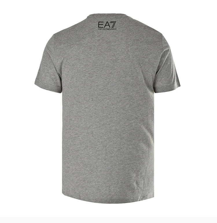 商品Emporio Armani|EMPORIO ARMANI 灰色男士T恤 3GPT06-J02Z-3905,价格¥380,第6张图片详细描述