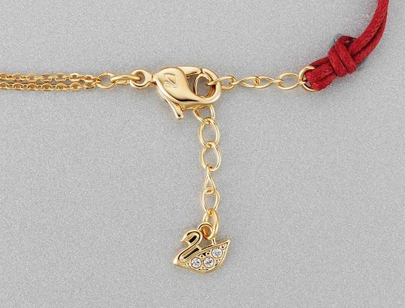 商品Swarovski|SWAROVSKI 施华洛世奇 正品手链女红色水晶天鹅手链女手镯 5465403 ,价格¥907,第7张图片详细描述