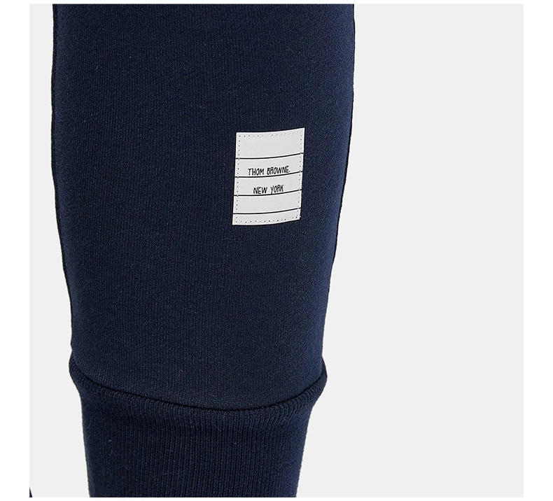 商品Thom Browne|THOM BROWNE 黑色女士运动裤 FJQ001A-00535-415,价格¥3585,第8张图片详细描述